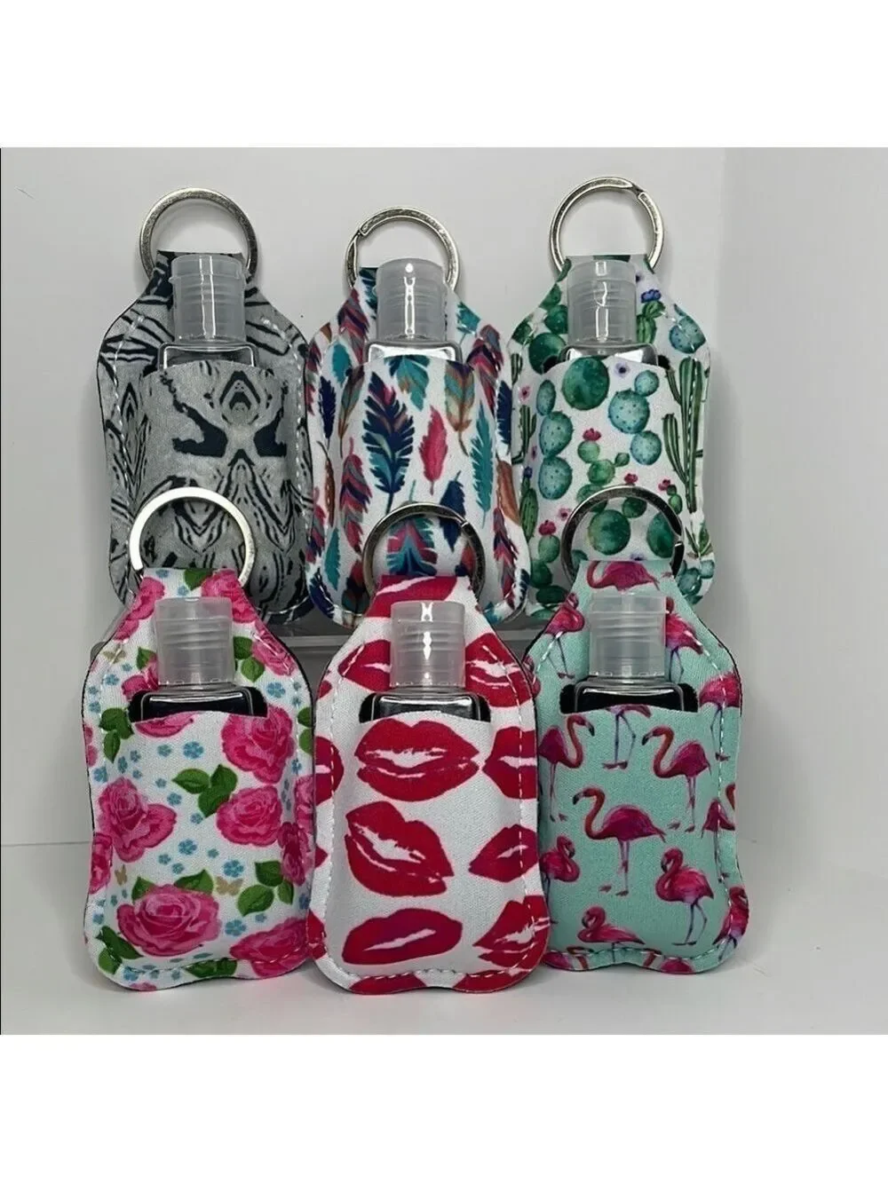 Sanitizer Key Card Holders with Multiple Designs